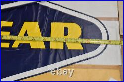 RARE Vintage NOS Goodyear Tires GAS SERVICE STATION Window Valence SIGN SET