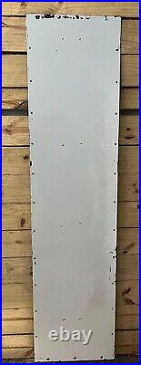 Rare Gates Tires Single Side Porcelain Sign 72 X 18 Inches