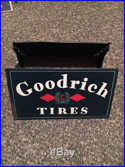 Rare Vintage Antique Goodrich Tire Stand Sign
