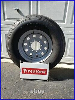 Rare Vintage Firestone Tire Display Sign Nice