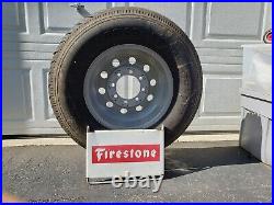 Rare Vintage Firestone Tire Display Sign Nice