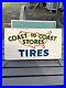 Rare-Vintage-Original-COAST-TO-COAST-STORES-TIRES-DS-Metal-Display-Stand-Sign-01-ywi