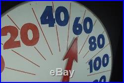 Rare Vtg 1960's Otasco Economy Auto Brunswick Tires Thermometer Advertising Sign