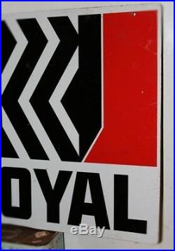 VINTAGE 1970's UNIROYAL TIRES (14 X 22 INCH) METAL SIGN