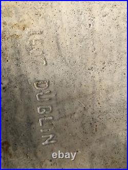 VINTAGE DATED 1907 Dublin MICHELIN MAN TIRES? SIGN Cast iron