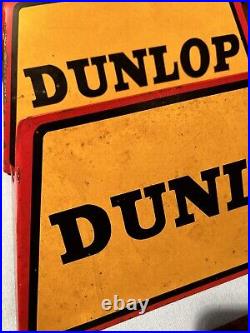 VTG Dunlop Tire Display Red Black Yellow