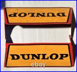 VTG Dunlop Tire Display Red Black Yellow