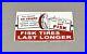 Vintage-12-Fisk-Tire-Service-Truck-Porcelain-Sign-Car-Gas-Oil-01-drd