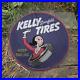 Vintage-1932-Kelly-springfield-Tires-Olive-Oyl-Porcelain-Gas-Oil-4-5-Sign-01-lv