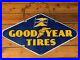 Vintage-1939-Goodyear-Tires-Porcelain-Sign-Double-Sided-36x20-Garage-Shop-Sign-01-opb