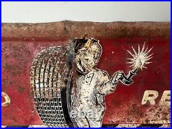 Vintage 1949 Fisk Tire Metal Sign