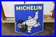 Vintage-1950-Michelin-Tire-Service-Station-Double-Sided-Porcelain-Sign-FRANCE-01-ekey