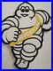 Vintage-9-Michelin-Man-Yellow-Tires-Porcelain-Advertising-Wood-Door-Push-Sign-01-nhg
