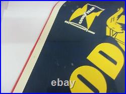 Vintage Advertising 1958 Goodyear Tire Sign Tin Great Condition A-266