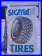 Vintage-Advertising-Sigma-C-Tires-Metal-Sign-36-X-24-Stout-Company-Sign-01-tjg