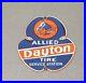 Vintage-Allied-Dayton-Tire-Horse-Service-Station-Porcelain-Sign-Car-Gas-Auto-Oil-01-hidg