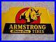 Vintage-Armstrong-Tires-Sign-Rhino-Flex-Antique-Gas-Sign-Gasoline-Oil-7x21-01-rq