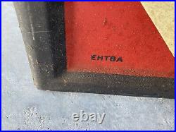 Vintage Atlas Tires & Batteries Embossed Metal Sign Dated 1947 6 W X 3 H
