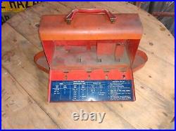 Vintage Atlas self Vulcanizing Patches Gas Station Display Cabinet Tire Repair
