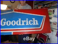 Vintage B. F. Goodrich BF Goodrich sign 60x 21 Authentic AM-10-75