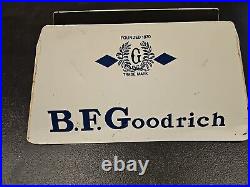 Vintage B. F. Goodrich Tire Holder Rack Sign Display Gas & Oil Service Station