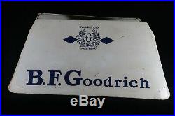 Vintage BF Goodrich Tire Sign Stand Display Gas Oil Garage Decor