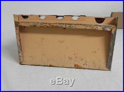 Vintage Bowes Seal Fast Metal Cabinet Sign- Tube & Tire Repair Display