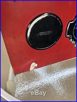 Vintage Bowes Seal Fast Metal Tube Tire Repair Cabinet