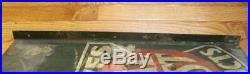Vintage Bowes Seal Fast Tire Patch Repair Double Sided Service Station Sign