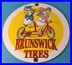 Vintage-Brunswick-Tires-Porcelain-Donald-Duck-Gas-Service-Station-Pump-Sign-01-dlsw