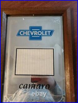 Vintage Camaro Porcelain Chevrolet 1969 Ss Gas Service Station Automobile Sign