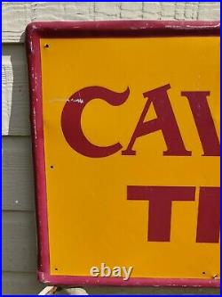 Vintage Cavalier Tire Sign 42 x 22 FREE SHIPPING