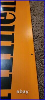 Vintage Continental Tire Advertising Sign Wooden Oil And Gas