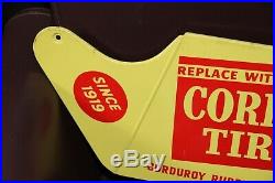 Vintage Corduroy Tires Since 1919 Dealer Tire Display Rack Tire Sign