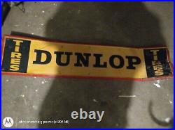 Vintage Dunlap Tire Sign