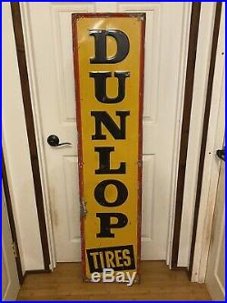 Vintage Dunlop Tire Sign 60x 14