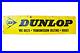 Vintage-Dunlop-Tire-Tyre-Sign-Board-Porcelain-Enamel-Advertising-Vee-Belt-Hoses-01-rad