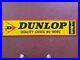 Vintage-Dunlop-Tire-tin-sign-New-Old-Stock-14x60-100-Original-01-retq