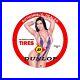 Vintage-Dunlop-Tires-Service-Garage-Pinup-Girl-Porcelain-Enamel-Sign-01-qpt