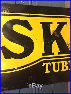 Vintage Early Fisk Tire Gas Oil Sign. Gas oil, Litho, advertising