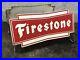 Vintage-FIRESTONE-Bowtie-Tire-Holder-Display-Stand-Gas-Oil-Service-Station-Sign-01-xlv