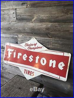 Vintage Firestone Tire Sign