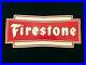 Vintage-Firestone-Tire-Sign-Old-Gas-Station-Original-Bowtie-Heavy-Metal-01-xcb