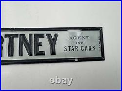 Vintage Firestone Tires Sign Star Cars 1920s Rare