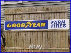 Vintage Good Year Farm Tires Sign