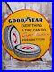 Vintage-Good-Year-Porcelain-Sign-30-Automobile-Tires-Car-Parts-Super-Cushion-01-lbnq