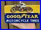 Vintage-Good-Year-Porcelain-Sign-Motorcycle-Tires-Gas-Oil-Old-Service-Station-01-xdf