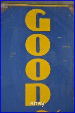 Vintage Good Year Tyre Ad Porcelain Enamel Signboard