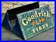 Vintage-Goodrich-G-Tires-Advertisement-Tire-Holder-Stand-Double-Sided-Automobile-01-bwr