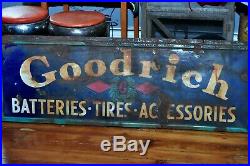 Vintage Goodrich Porcelain Sign